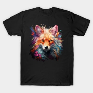 Red Fox Rainbow T-Shirt